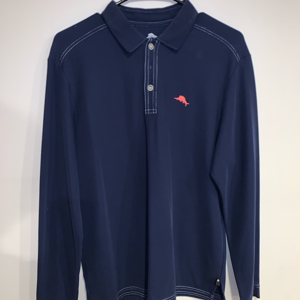 Tommy Bahamas’s long sleeve polo shirt!!